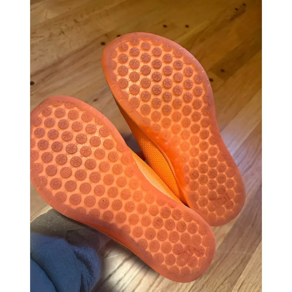 NOBULL SuperFabric Trainers Orange Cross Training Shoes Women's 7 Men's 5.5